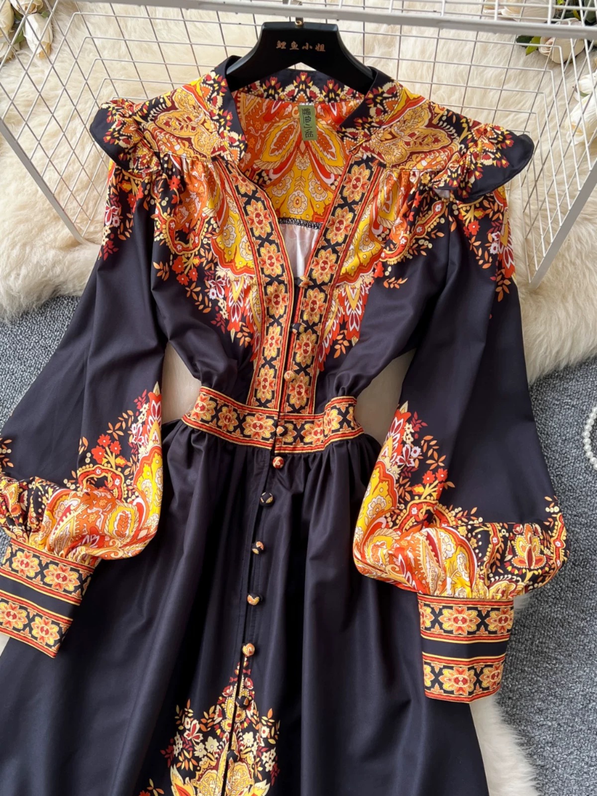 Floral vibes dress ED283 images